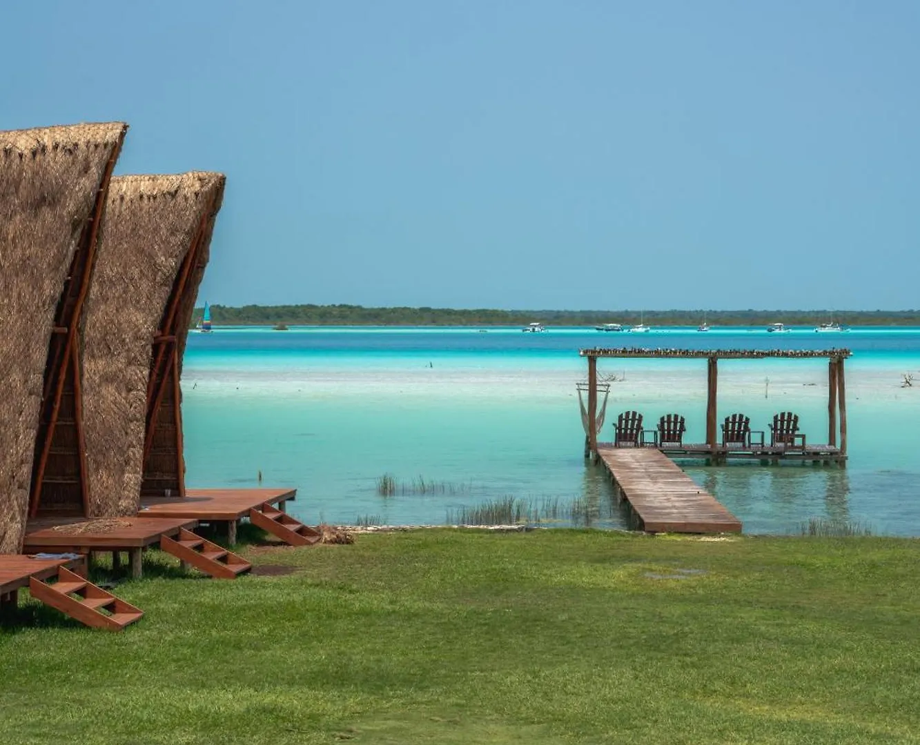 *****  Hotel Casabakal - A Pie De Laguna - Bacalar Mexico