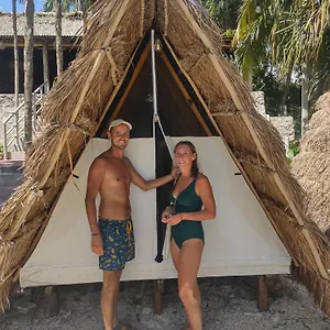 Luxury tent Glamping Asana - Yoga & Canoa - Free Bikes, Bacalar